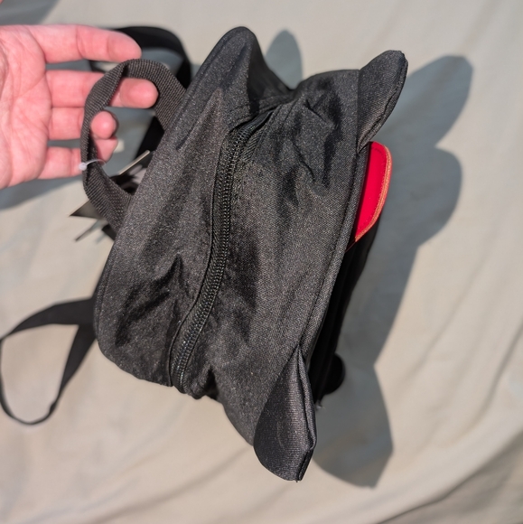 Hello Kitty Mini Nylon Backpack Black - Picture 3 of 10